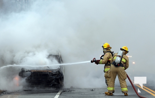 Vehicle Fire Alnwick Haldimand Township March 30, 20221200