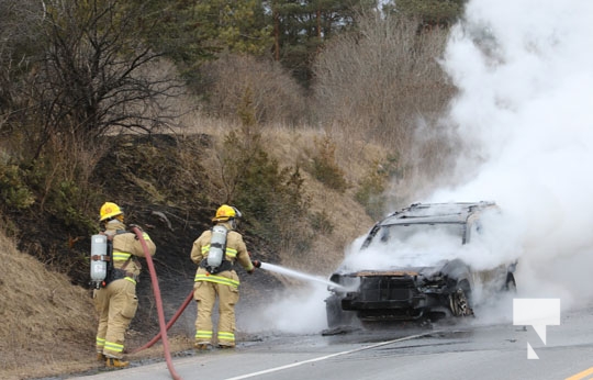 Vehicle Fire Alnwick Haldimand Township March 30, 20221202