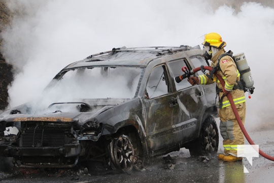 Vehicle Fire Alnwick Haldimand Township March 30, 20221204