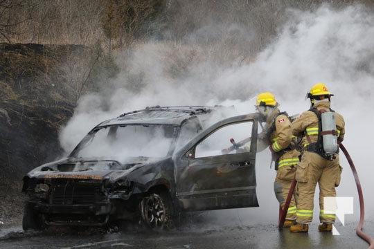 Vehicle Fire Alnwick Haldimand Township March 30, 20221205