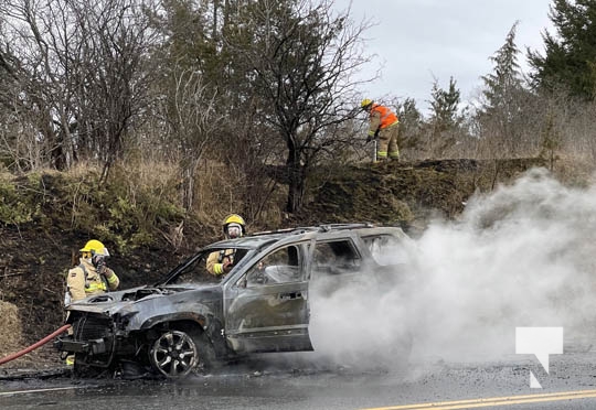 Vehicle Fire Alnwick Haldimand Township March 30, 20221206