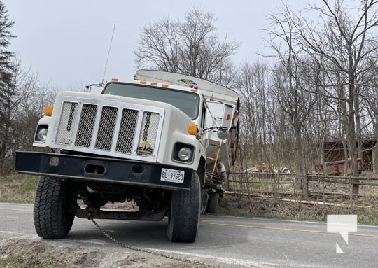 Truck in Ditch Hamilton Township April 18′, 20221837