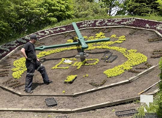 Floral Clock Cobourg May 26, 2022831