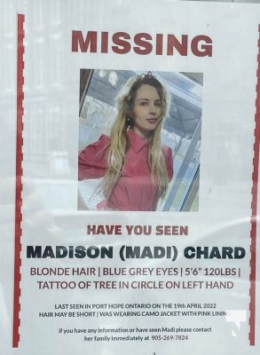 Madi Chard Missing Port Hope May 18, 2022579
