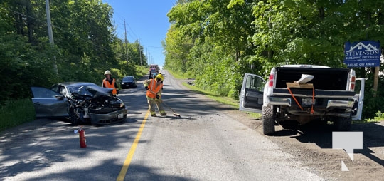 Head On Roseneath landing Road June 13, 20221538