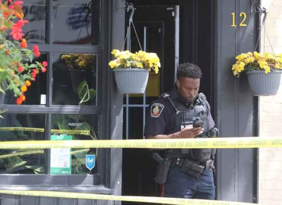 Murder downtown Cobourg June 27, 20221827