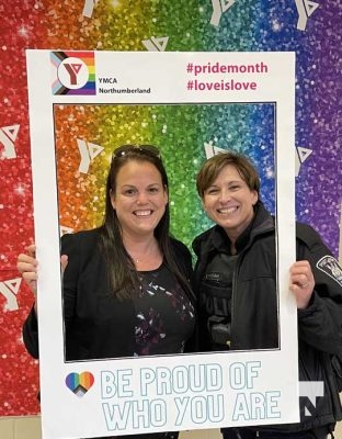 Pride Flag YMCA Northumberland Cobourg June 8, 20221355
