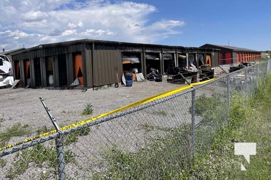 Storage Unit Fire Campbellford June 11, 20221502