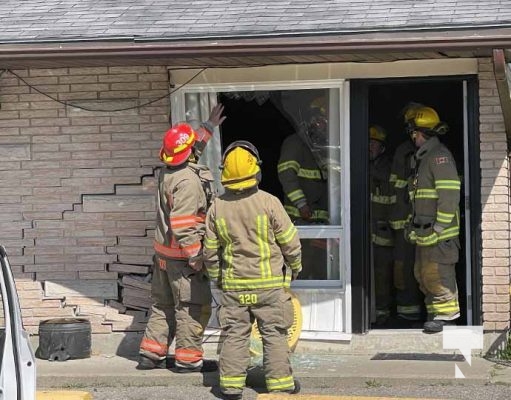 Car Into Building Cobourg July 9, 20222215