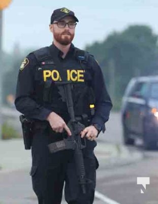 Cobourg Police Officer Dragged Search for Suspect July 5, 20222159