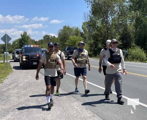 Walk for the Wounded Northumberland OPP Cobourg July 16, 20222480