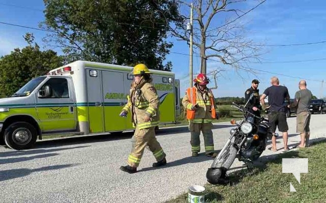 Motorcycle MVC Alnwick Haldimand Township August 28, 2022, 20223510