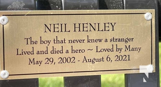 Neil Henley Vigil Cobourg August 7, 20223010