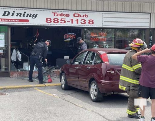 Vehicle Collides with Building Port Hope August 4, 20222868
