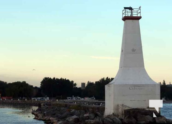 Sailing Lighthouse Cobourg Harbour September 21, 202294