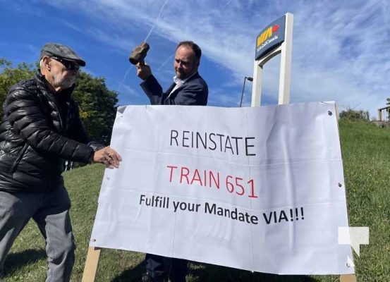 VIA Train 651 Protest September 24, 2022281