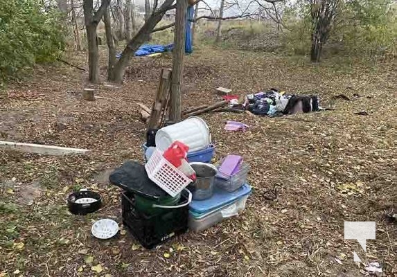 Homeless Encampment Cobourg November 11, 20221118
