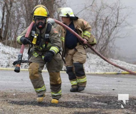 Barn Fire Hamilton Township April 4, 2023, 20231398
