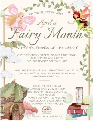 Fairy Month Flyer front
