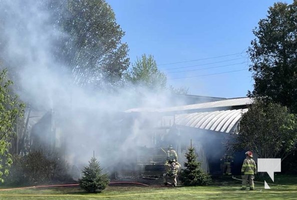 Barn Shed Fire Colborne May 13, 20230501