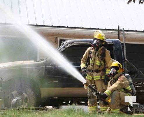 House Fire Dawson Road Cramahe Township May 21, 20230604