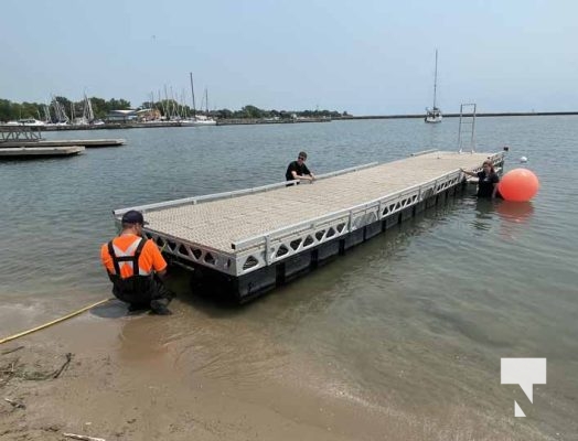 Dock Removed Cobourg June 21, 2023651
