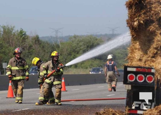 Straw Fire Highway 401 July 4, 202391