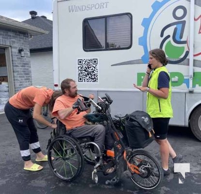 Wheelchair Across Canada Kevin Mills July 13, 2023404