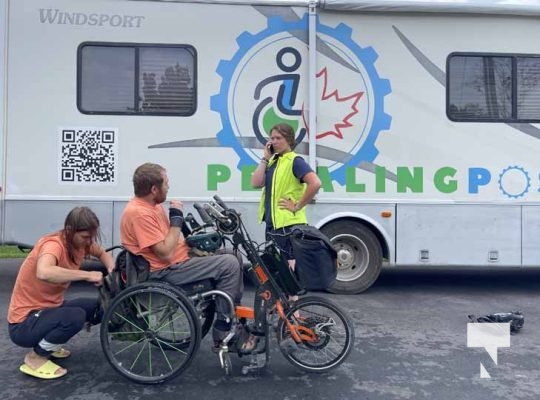 Wheelchair Across Canada Kevin Mills July 13, 2023405