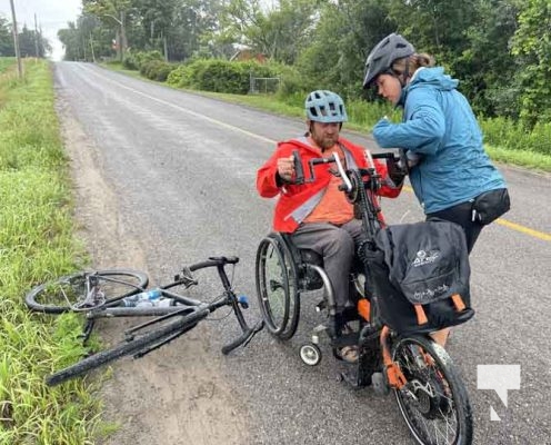 Wheelchair Across Canada Kevin Mills July 13, 2023407