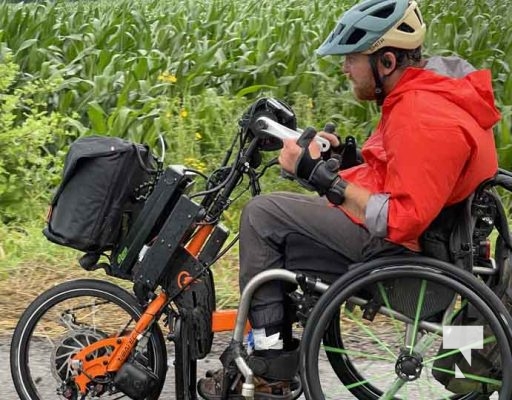 Wheelchair Across Canada Kevin Mills July 13, 2023408