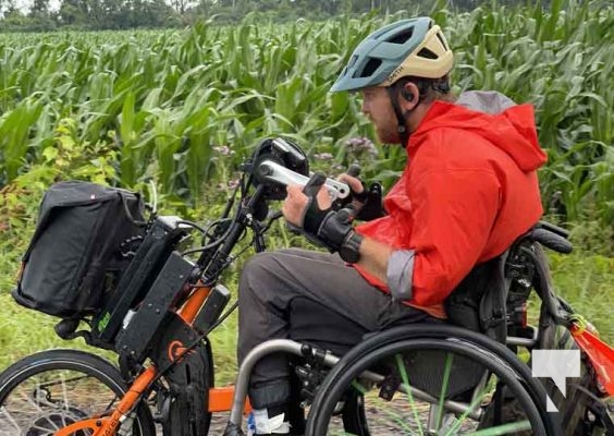 Wheelchair Across Canada Kevin Mills July 13, 2023409