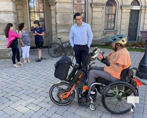 Wheelchair Across Canada Kevin Mills July 13, 2023414