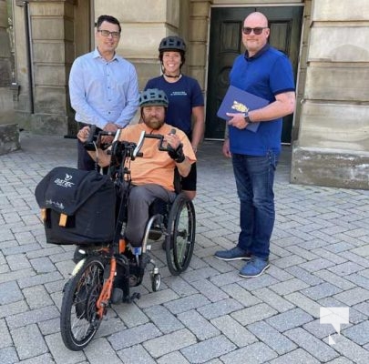 Wheelchair Across Canada Kevin Mills July 13, 2023418