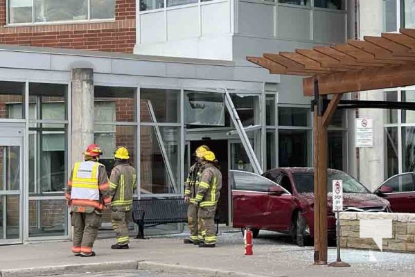 Vehicle Drives Through Northumberland Hills Hospital August 15, 20231015