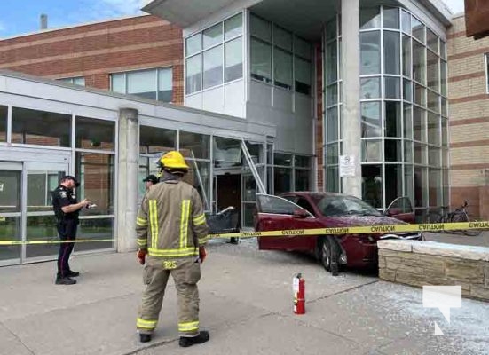 Vehicle Drives Through Northumberland Hills Hospital August 15, 20231020