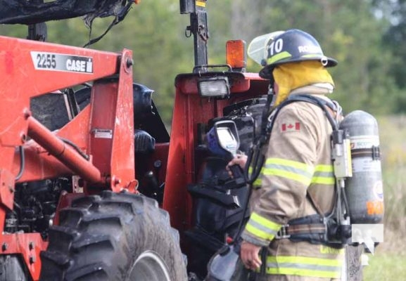 Tractor Fire Cramahe September17, 2023599