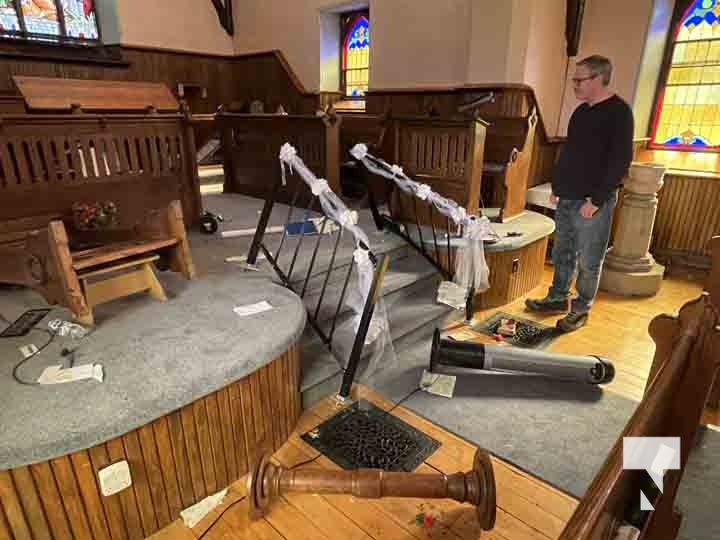 Historic Church Vandalized in Gores Landing Today's Northumberland