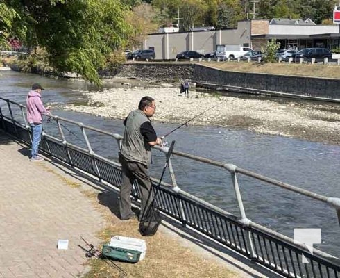 Illegal Fishing Ganaraska River Port Hope October 1, 2023242