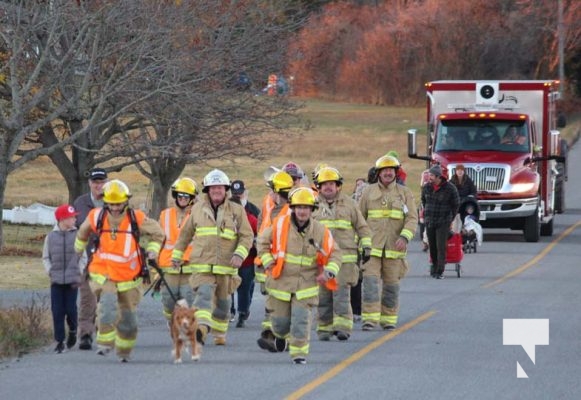 Alnwick Haldimand Township Firefighters Walk November 19, 2023 542