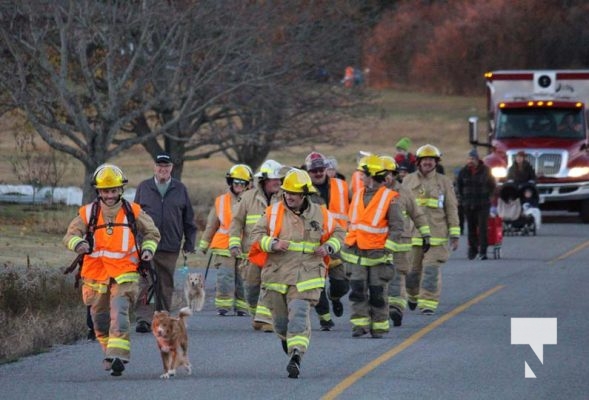 Alnwick Haldimand Township Firefighters Walk November 19, 2023 543