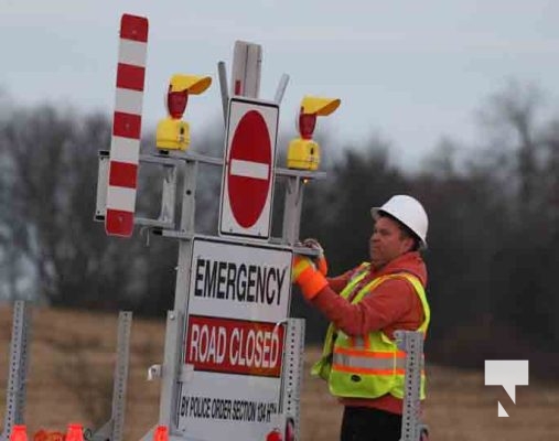 Road Closed November 13, 2023 405