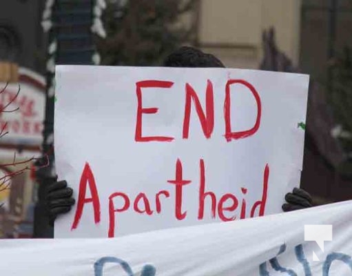 Pro Palestine Protest Cobourg December 30, 2023 7