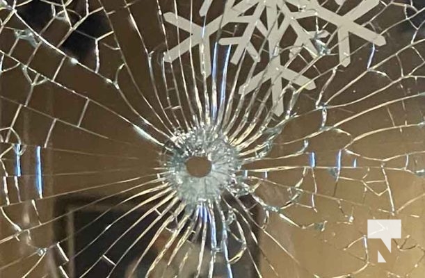 Shot Pellet Breaks Window Tim Hortons December 26, 2023 497
