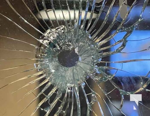Shot Pellet Breaks Window Tim Hortons December 26, 2023 498