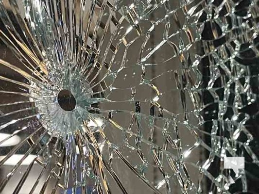 Shot Pellet Breaks Window Tim Hortons December 26, 2023 499