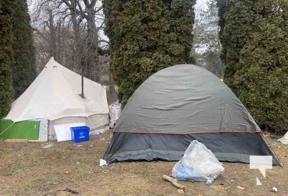Brookside Encampment Small Fire Cobourg January 2, 2024 58