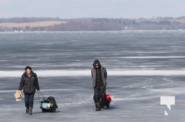 Dangerous Conditions on Rice Lake February 23, 2024 735