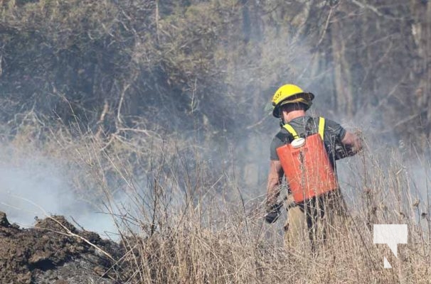 Brush Fire Hamilton Township March 8, 2024 961
