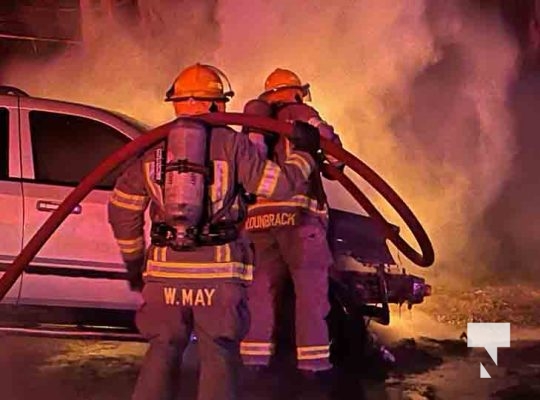 Car Fire March 18, 2024 1317